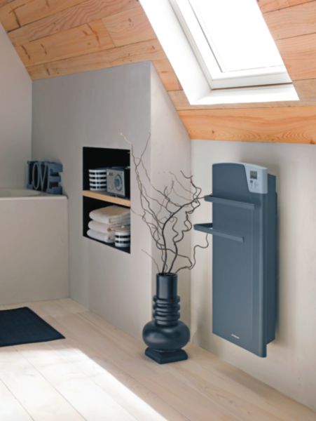 Sèche-serviettes MAJORQUE électrique 600 W, avec soufflerie + 800 W