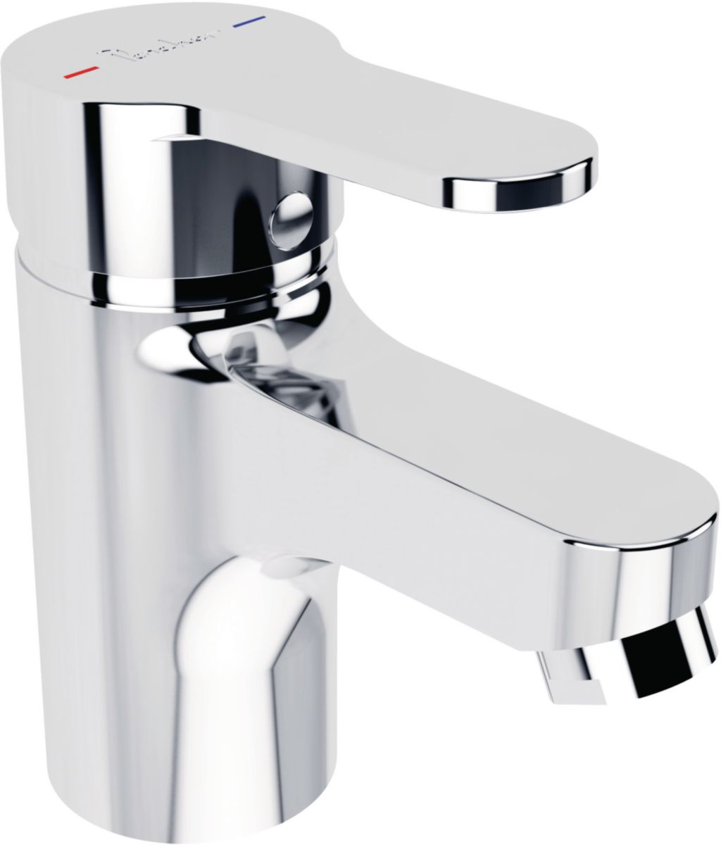 Mitigeur de lavabo olyos bonde métal c2 chromé réf d1111aa ...