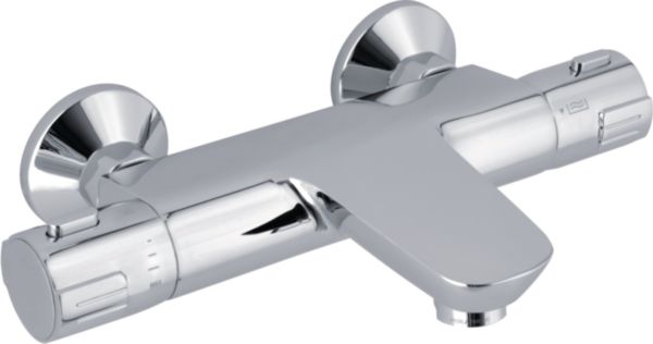Mitigeur thermostatique bain douche CONCERTO mural