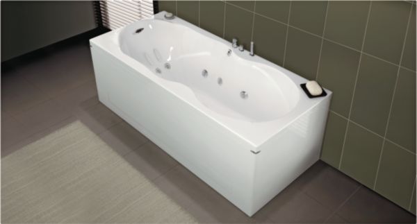 Baignoire balnéo ERGONOMIQUE - système VITALITÉ
