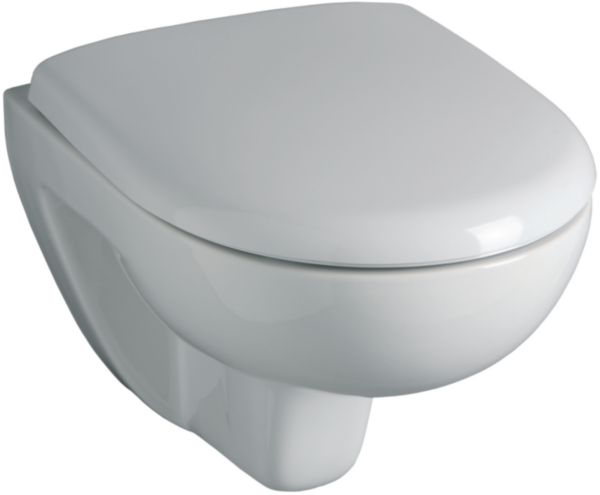WC suspendu CONCERTO 2 compact, abattant frein de chute