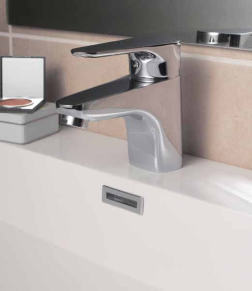 Mitigeur lavabo CONCERTO4, vidage laiton, cartouche céramique avec point dur, manette métal, NF, chromé 3461851