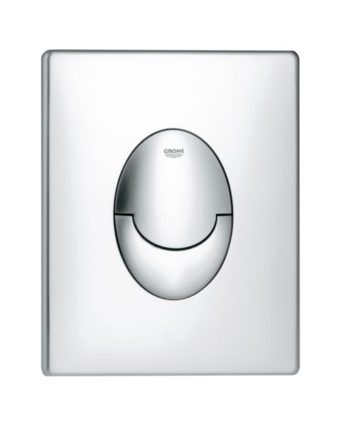 Plaque de commande WC SKATE AIR pour mécanisme pneumatiqueen ABS, chromé mat