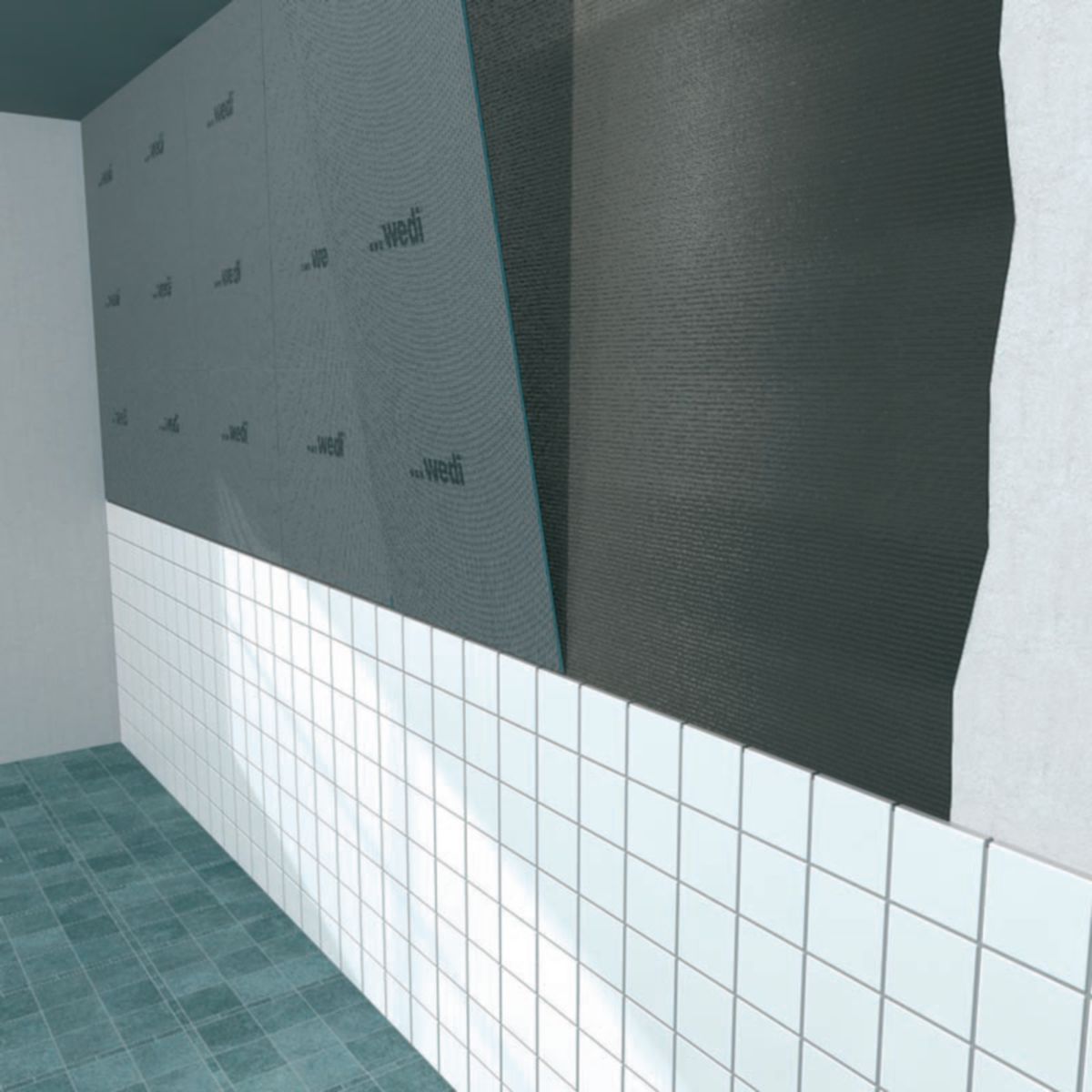 Panneaux muraux douche sanitaire cedeo