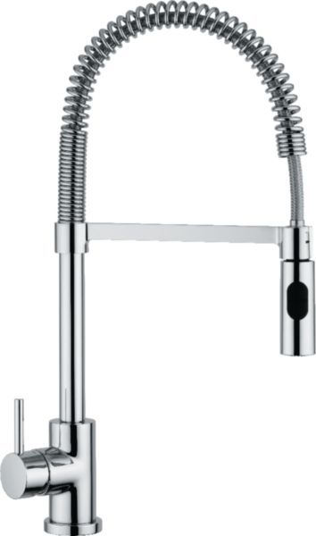 Mitigeur évier PLENITUDE bec pivotant orientable et douchette extractible