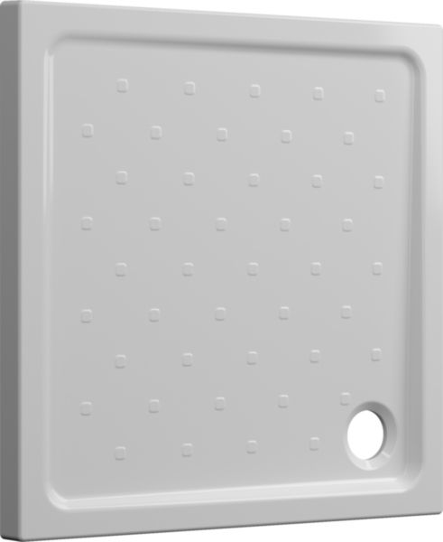 Receveur à poser SEDUCTA 2 Extraplat 90X90 Blanc