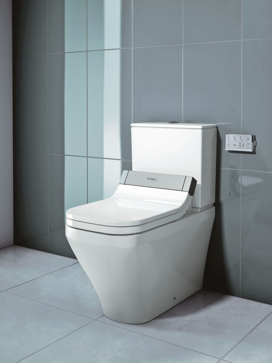 Réservoir avec mécanisme double touche chromé DURASTYLE