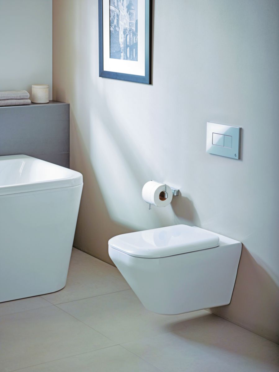 WC suspendu TONIC II caréné, technologie Aquablade ®