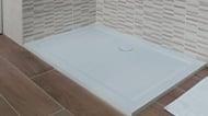 Receveur de douche minéral 120 cm