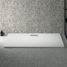 Receveur rectangulaire en acrylique 160 x 90 cm ULTRA FLAT NEW blanc Réf.T448501