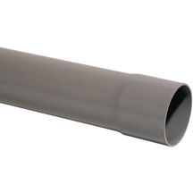 Tube d'évacuation des eaux usées Wavin en PVC - NF E et NF Me - 140 MM x 4 m