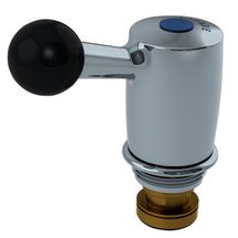 Tête 1/4 de tour à droite EF de 15 + manette : réf. P296AA85