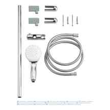 Doccia Grohe Tempesta 100 II - Nero, 9.5l/min, Miscelatore Monocomando Con Tecnologia Smartbox - Foto 11