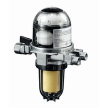 Filtre à mazout combiné avec séparateur d'air «Toc-Duo-3» Elément filtrant 25-40 µm, coté réservoir F G 3/8, côté bruleur M 3/8 Réf.2142732