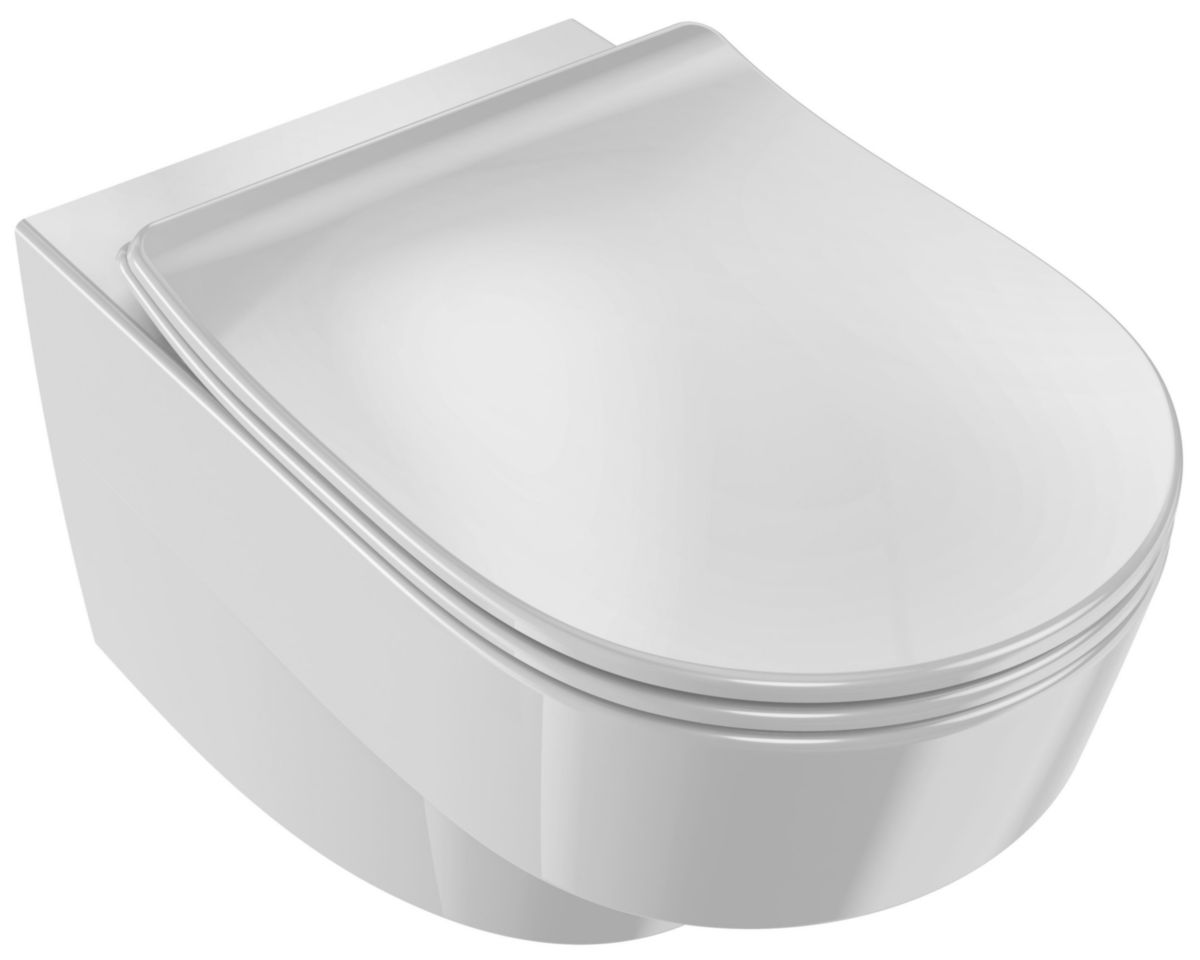 Abattant wc sales descente progressive