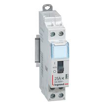 Contacteur domestique silencieux 230 V~ 2P 250 V~/25 A 2 F Ref.412501