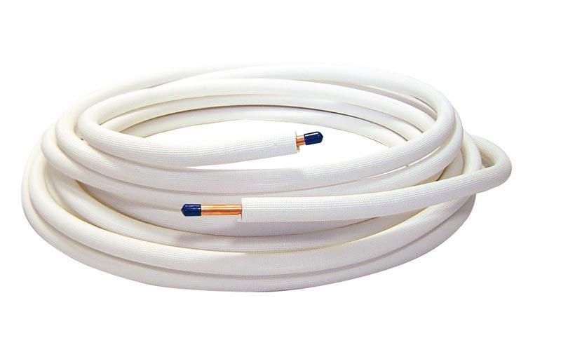 Liaison frigorifique isolée simple M1 1/2" épaisseur isolant 10 mm longueur 30 m  réf.2821028083855