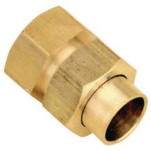 Raccord union 3 pièces droit femelle 15/21-14 8340Gcu (sachet de 10 pièces) ALTECH