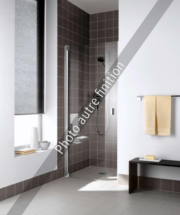 ROTH Porte de douche pivotante pivots à gauche, RAYA, largeur 900 mm, hauteur 2000 mm, Profilé