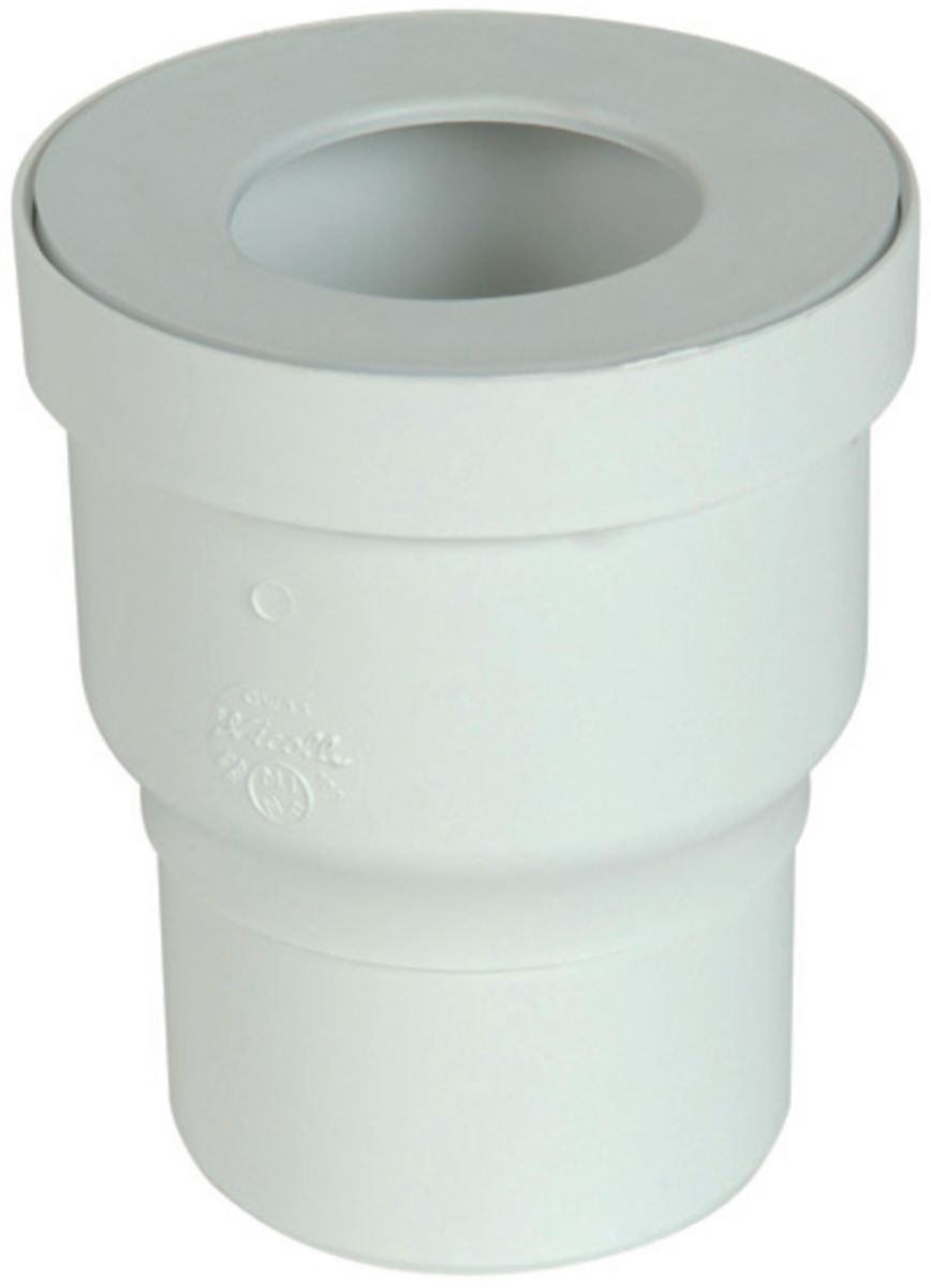 Sortie droite pour WC ref 1QW33 de marque nicoll