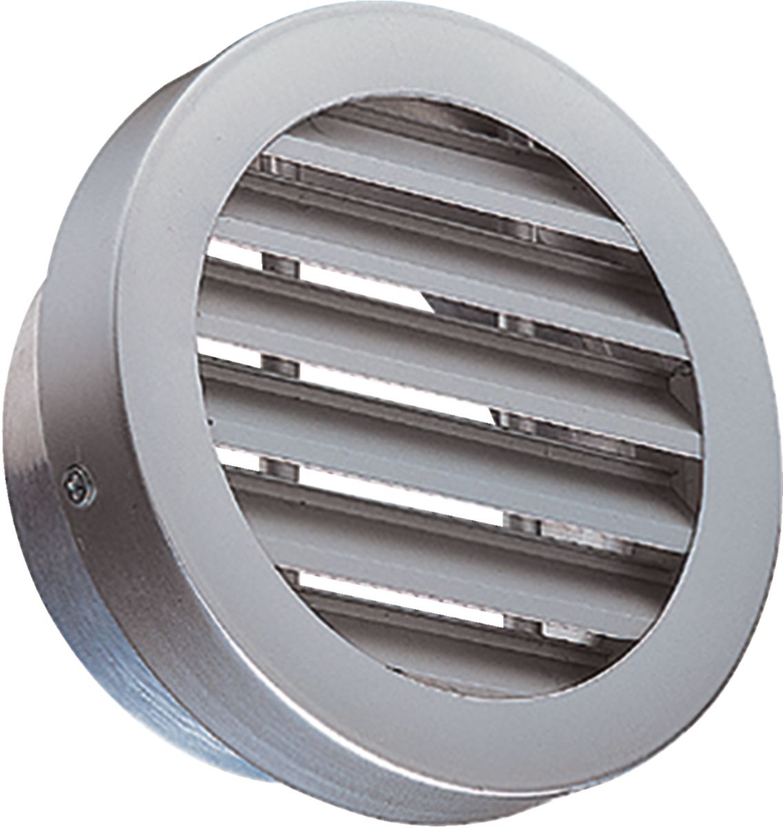 ALDES Grille extérieure murale circulaire en aluminium anodisé