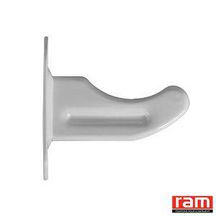 Support de radiateur traditionnel à visser axe longueur 140 mm blanc Réf. 137210