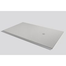 RECEVEUR DE DOUCHE BASE LUX SLATE 90 IVOIRE (marfil) (200x90). Bonde standard incluse.