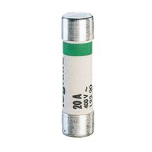 Cartouche domestique cylindrique 8,5x31,5 mm avec voyant 20 A (x10) Ref.012420