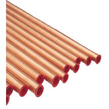 Barre de cuivre NF diamètre 1/4 longueur 4 m épaisseur 1 mm  Réf. 2821028053823
