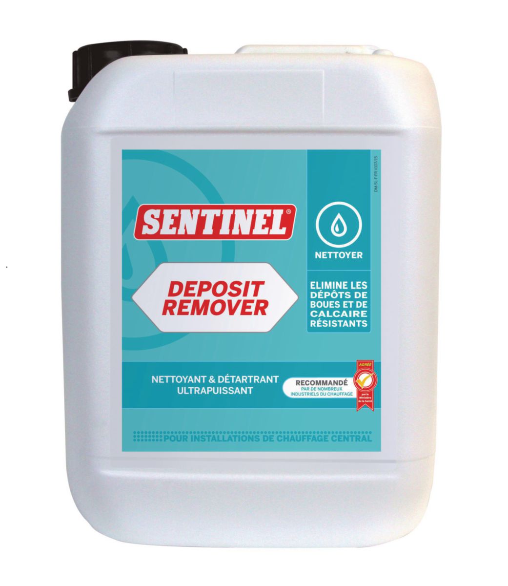 SENTINEL Nettoyant sentinel deposit remover 5l ref DEP4X5LFR Cedeo