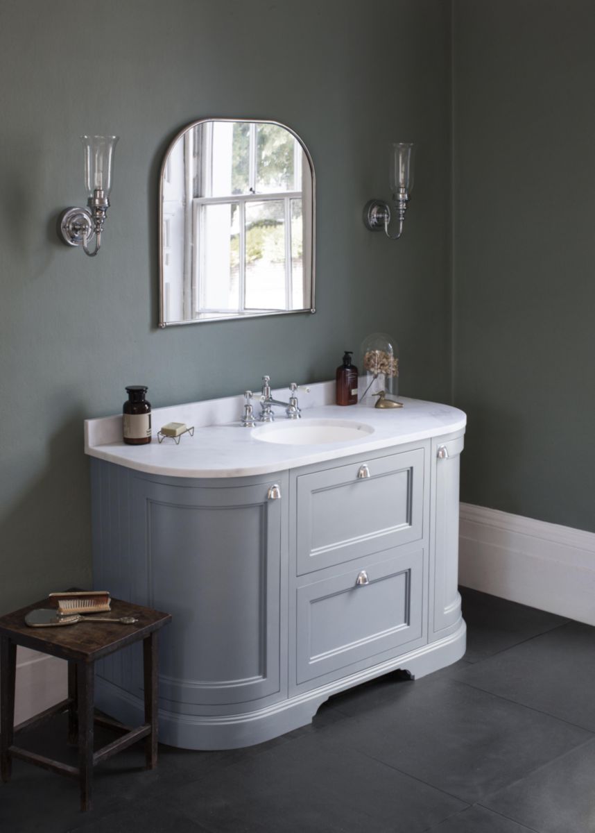 AQUATOP (BAIN) Plan de toilette Burlington blanc Carrare 1340 mm réf