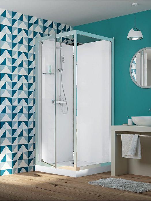 Cabine de douche Eden2 pivotant 80rd réf. CA823