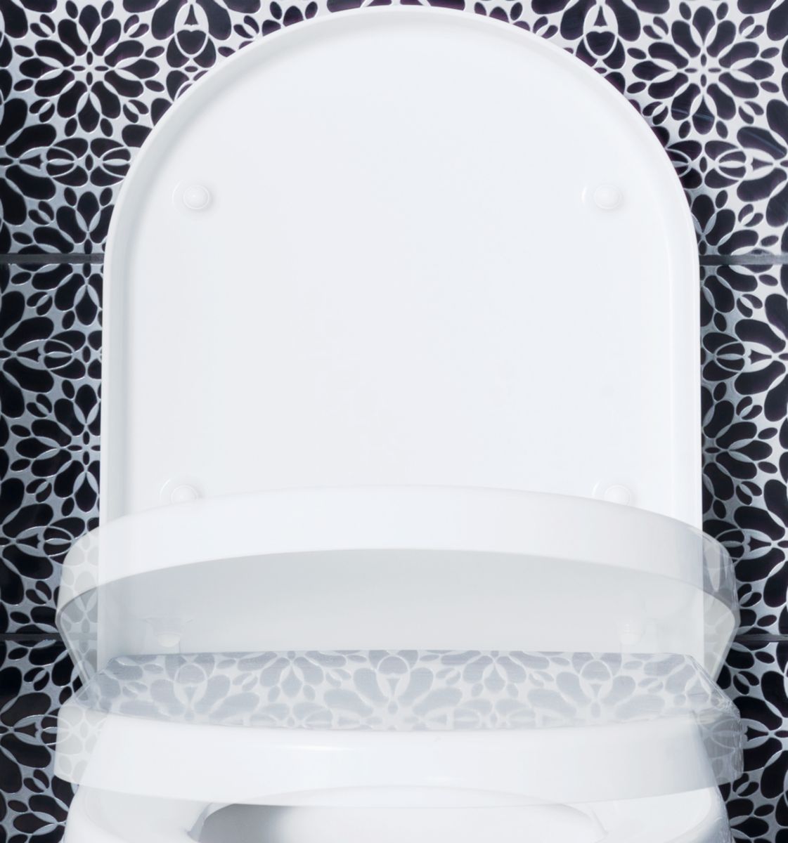 Abattant wc sales pour cuvette courte