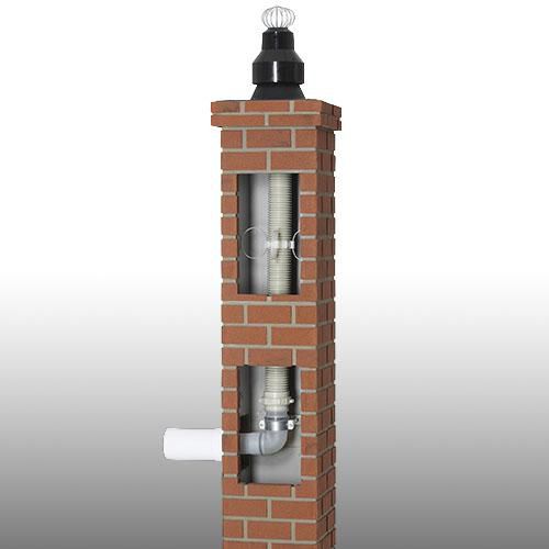 Bride de centrage DUALIS FLEXCONDENS, diamètre 080 mm, pour chaudière gaz et fioul BA 80 FLA Réf. 27080765/0