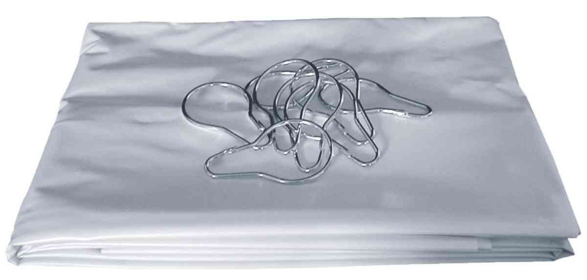 AXIDEA Doublure De Rideau De Douche Transparente 182,9 X 182,9 C