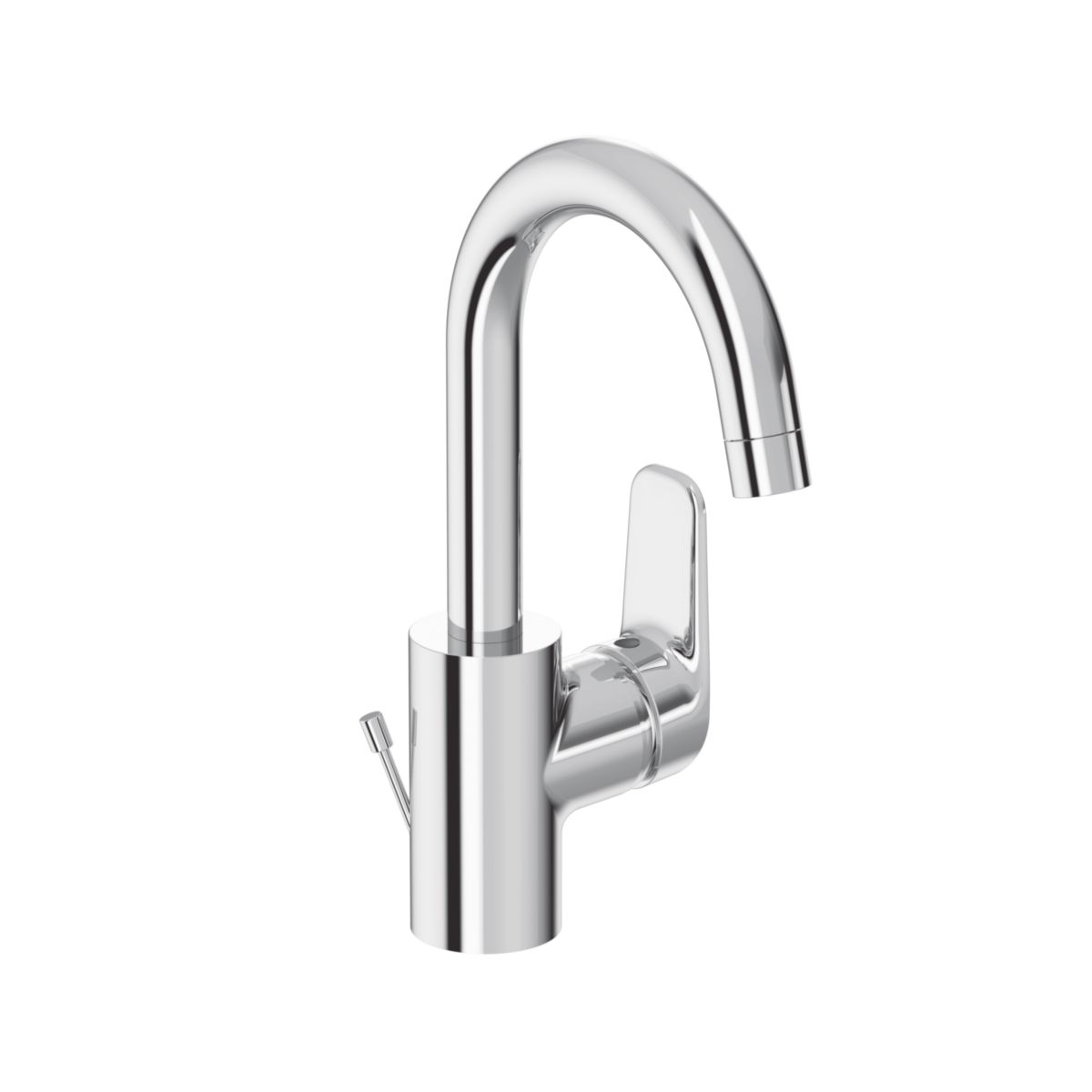 MITIGEUR EVIER ALFA CHROME AVEC BEC ORIENTABLE CHROME - Taamir House