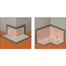 Traitement étanche des angles rentrants 90° Schlüter -KERDI-KERECK-FI ép. 0,1 mm 1 sachets de 2