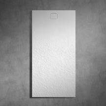 RECEVEUR DE DOUCHE AREIA SLATE EVO 100 BEIGE (beige) (160 X 100). Bonde standard incluse.