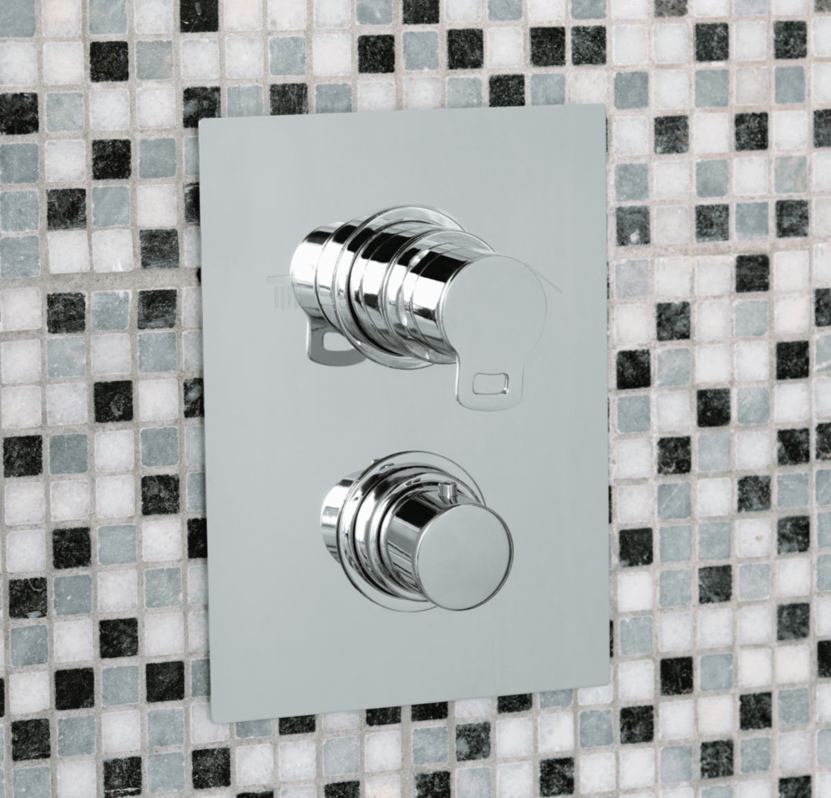 ALTERNA Ensemble thermostatique 2 voies encastré avec corps d