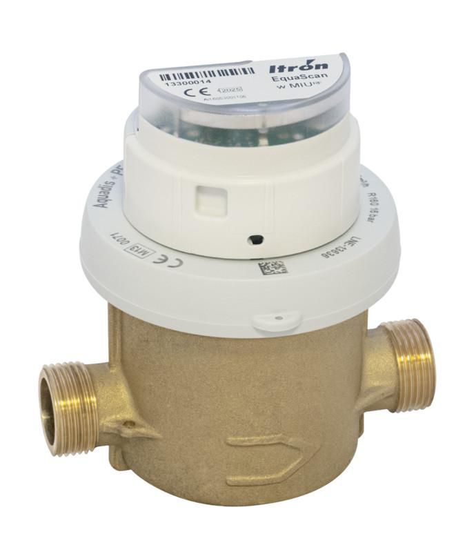 Itron AQUADIS+ / CYBLE 5 DN15-20 : Compteur Volumétrique D'eau Froide + Module RF Pour Telereleve Iot