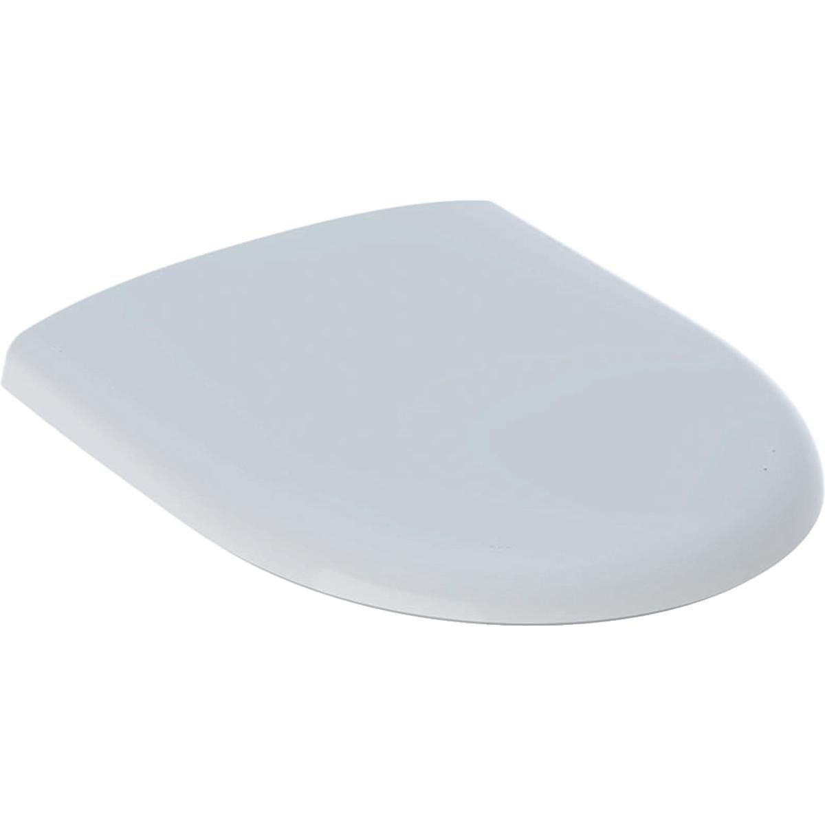 Abattant rectangle pour wc suspendu kube blanc - Frein de chute