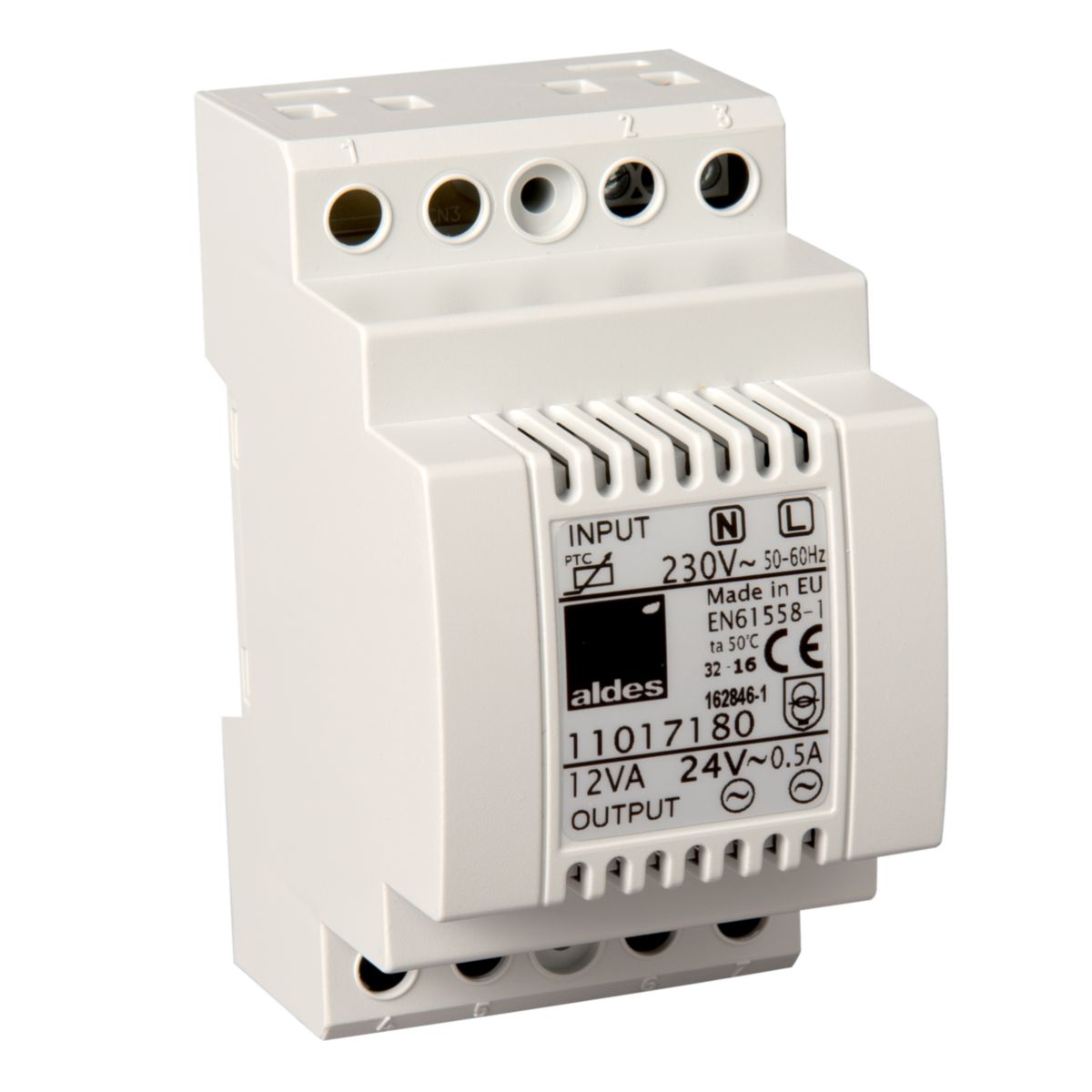 Alimentation 230V Vers 12V 5A 60W - Montage Rail DIN - Professionnel