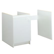 Meuble sous évier PRIMO 1 porte 120 cm avec niche