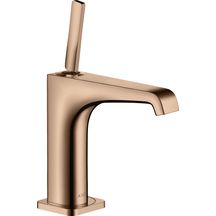 AXOR Citterio e mitigeur lavabo 125 sans tirette ni vidage - finition rouge dore poli Réf. 36101300