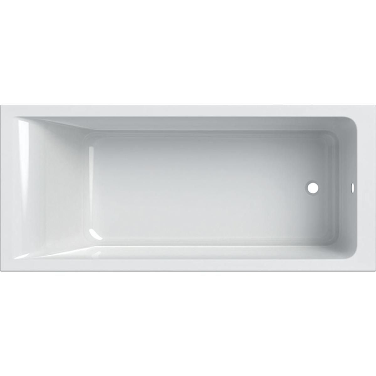 GEBERIT - Baignoire rectangulaire Geberit Renova Plan avec pieds ...