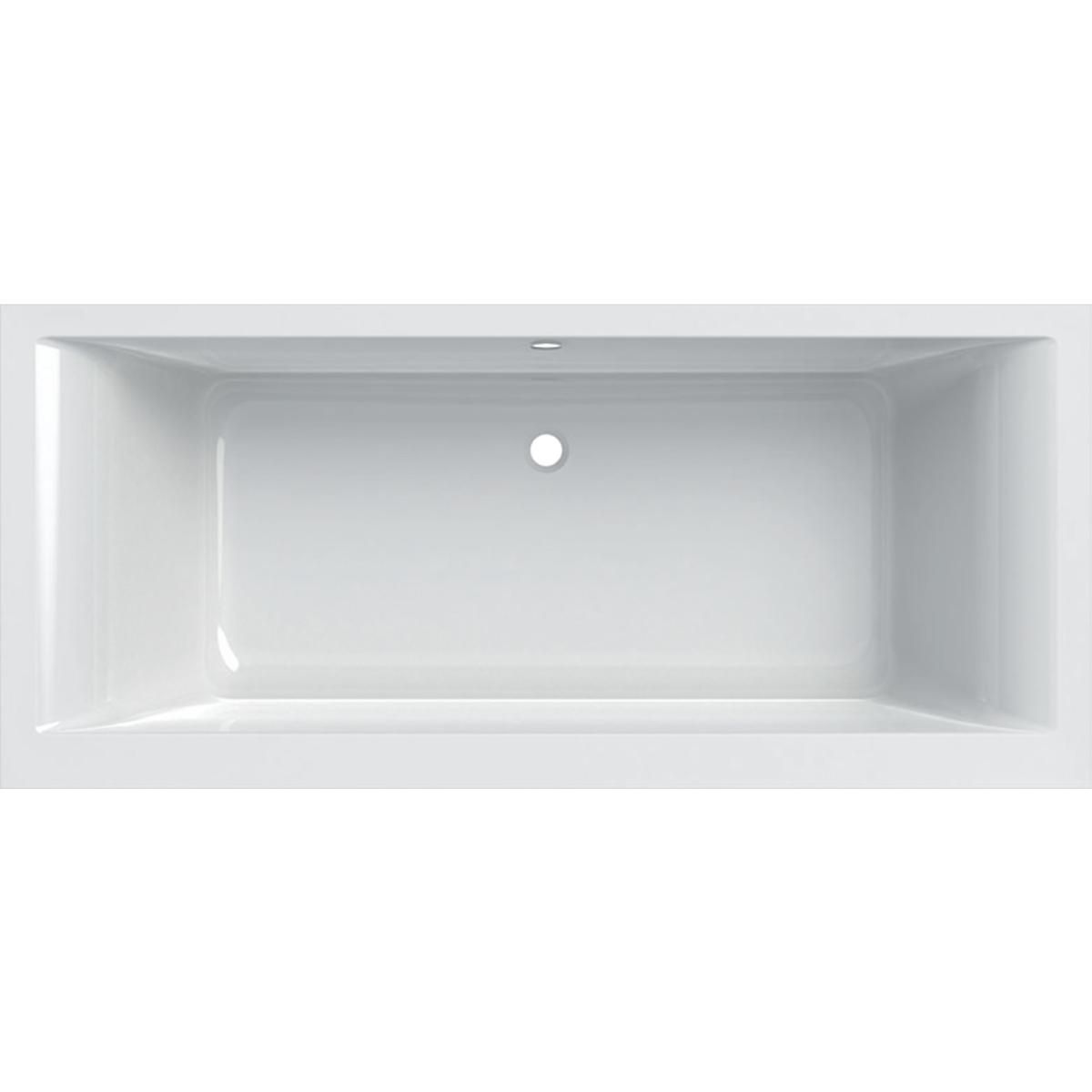 GEBERIT - Baignoire rectangulaire Geberit Renova Plan Duo, avec pieds ...