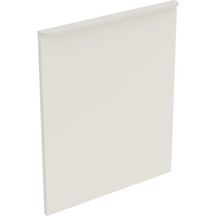 Porte Geberit pour meuble bas pour lave-mains: Largeur de lavabo=50cm, sable gris / laqué très brillant, Porte=Charnières à gauche