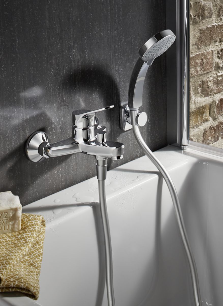 JACOB DELAFON Mitigeur Brive bain douche mural sans raccords réf