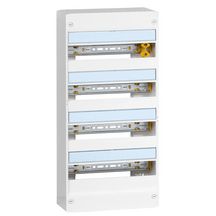 Coffret Drivia 13 modules 4 rangées IP30 IK05 Blanc RAL 9003 Ref.401214