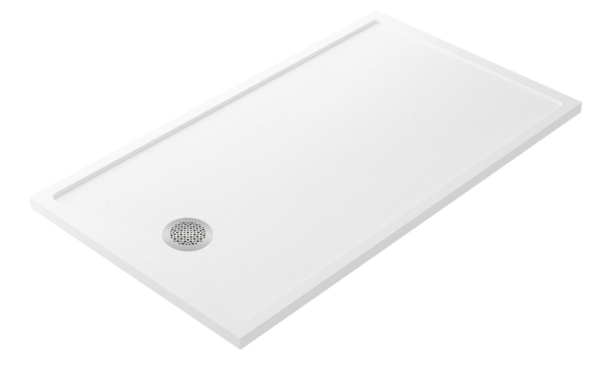 Receveur De Douche 600x600x102 Mm, Blanc | Lavabo Plastique,Bac à